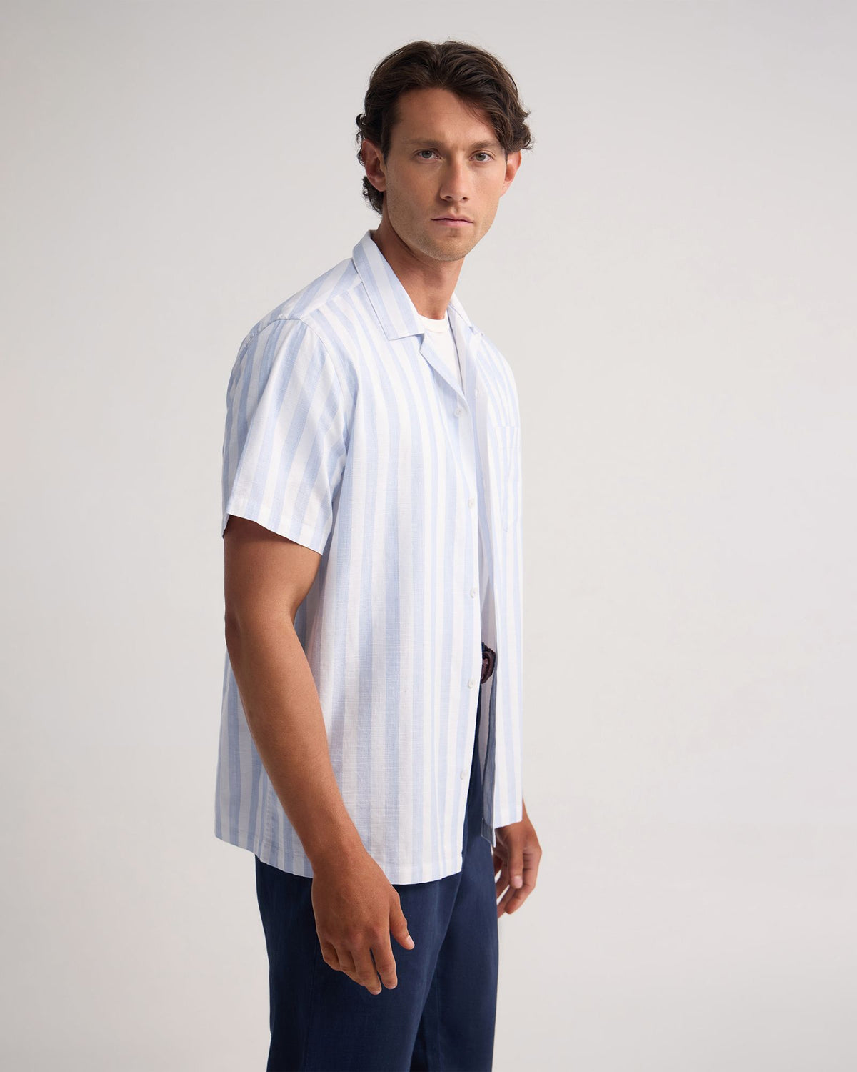 Griffin Cotton Short Sleeve Luxury Shirt MENS SHIRTS
