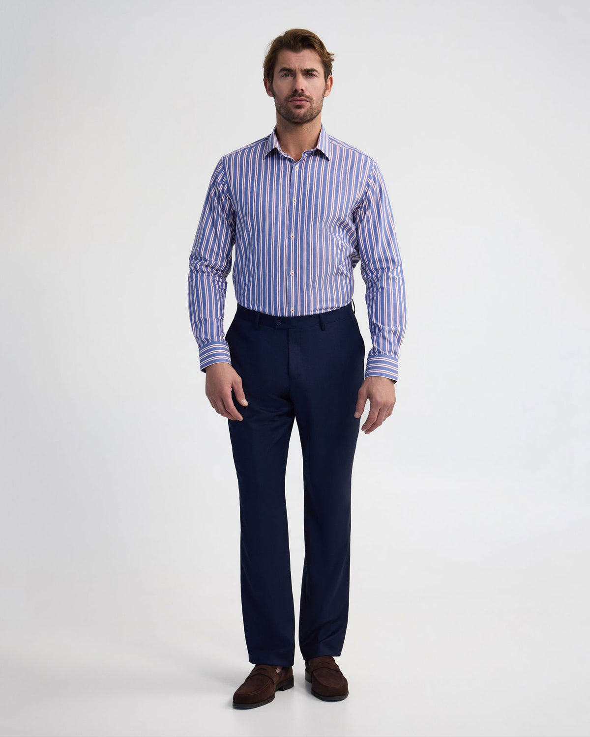 Beckton Slim Fit Cotton Luxury Shirt MENS SHIRTS