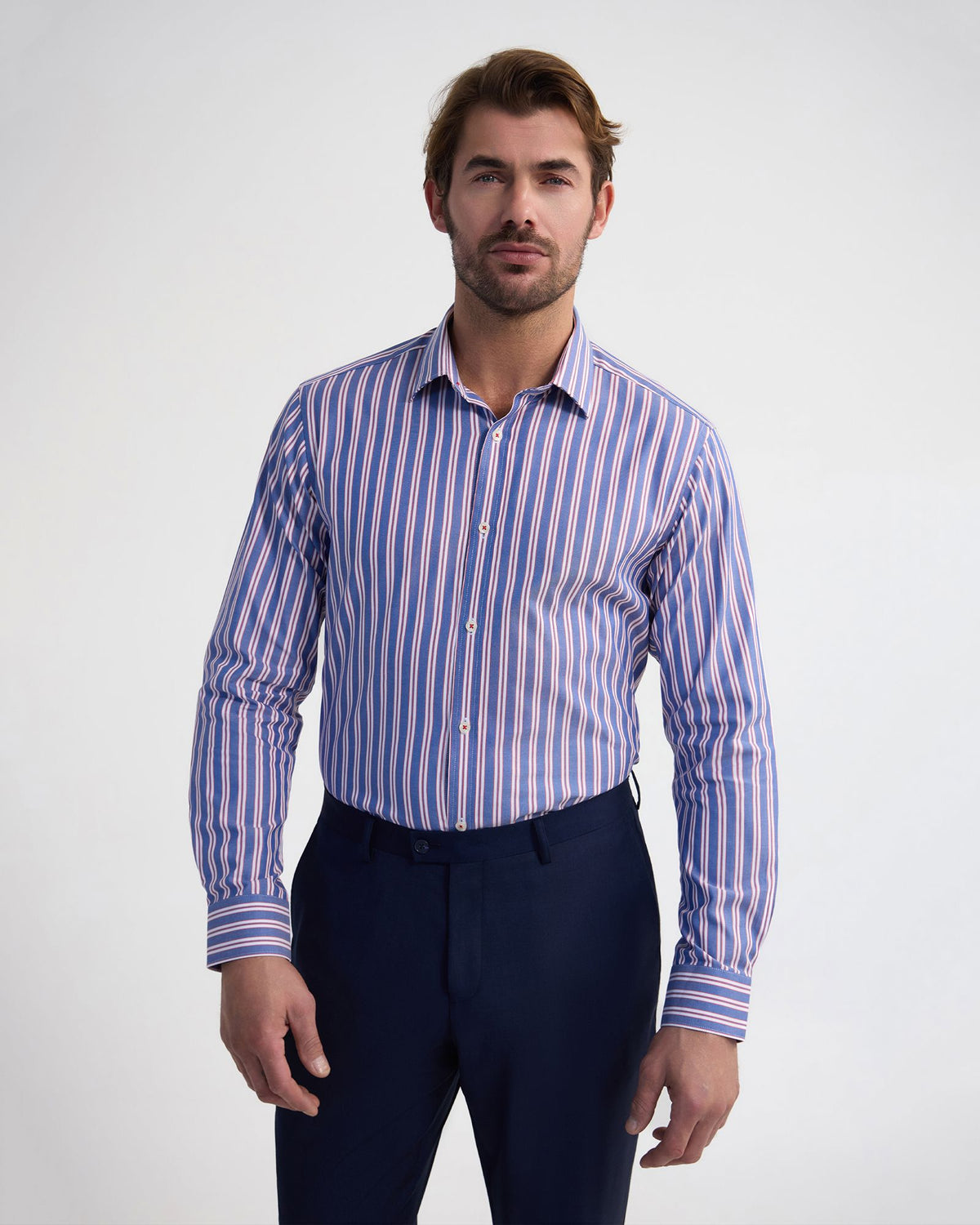 Beckton Slim Fit Cotton Luxury Shirt MENS SHIRTS