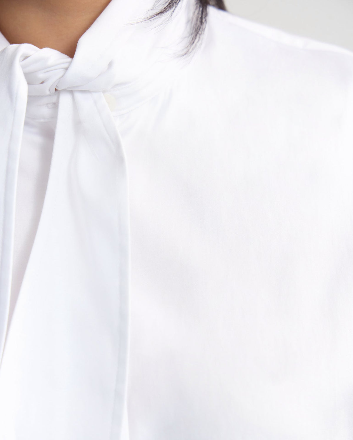 Suki Tie Collar Shirt