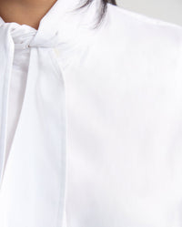 Suki Tie Collar Shirt