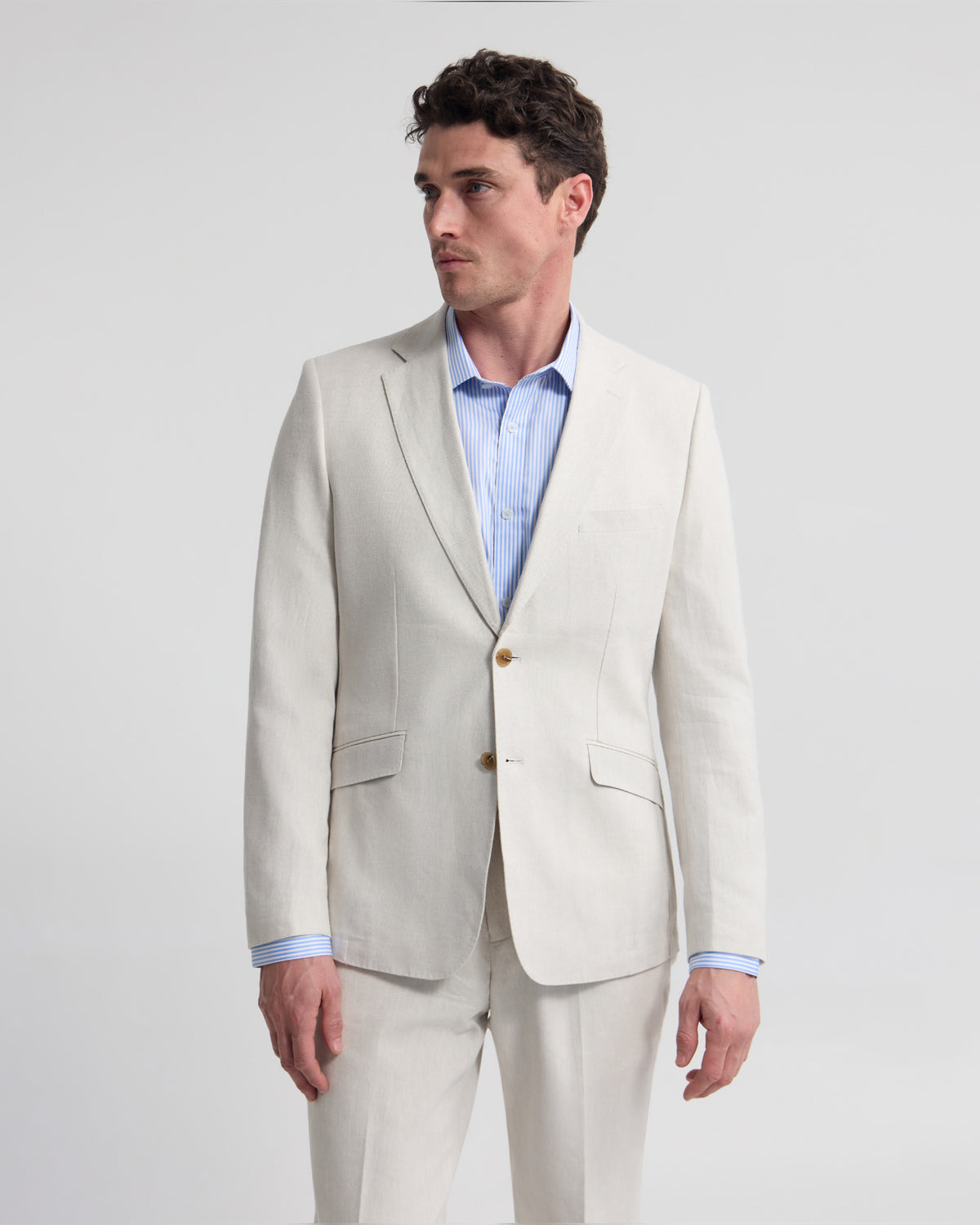 Milton Blend Herringbone Blazer MENS JACKETS AND COATS