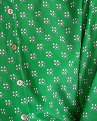 POPPY DOT PRINT BLOUSE WOMENS SHIRTS