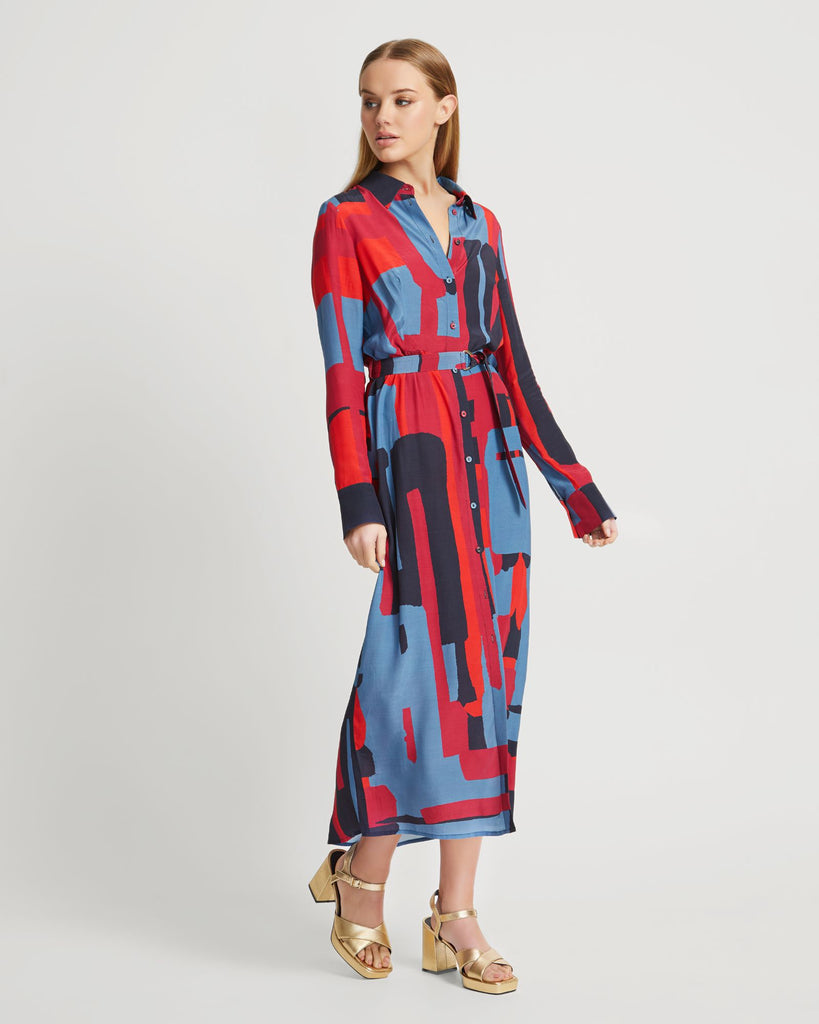 DIANNE LARGE SCALE PRINTED DRESS – Oxford Shop