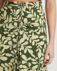 JADE VINE PRINT SKIRT WOMENS SKIRTS