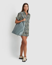 JASMINE PARSLEY SHORT SLEEVE SHIRT WOMENS SHIRTS