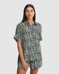 JASMINE PARSLEY SHORT SLEEVE SHIRT WOMENS SHIRTS