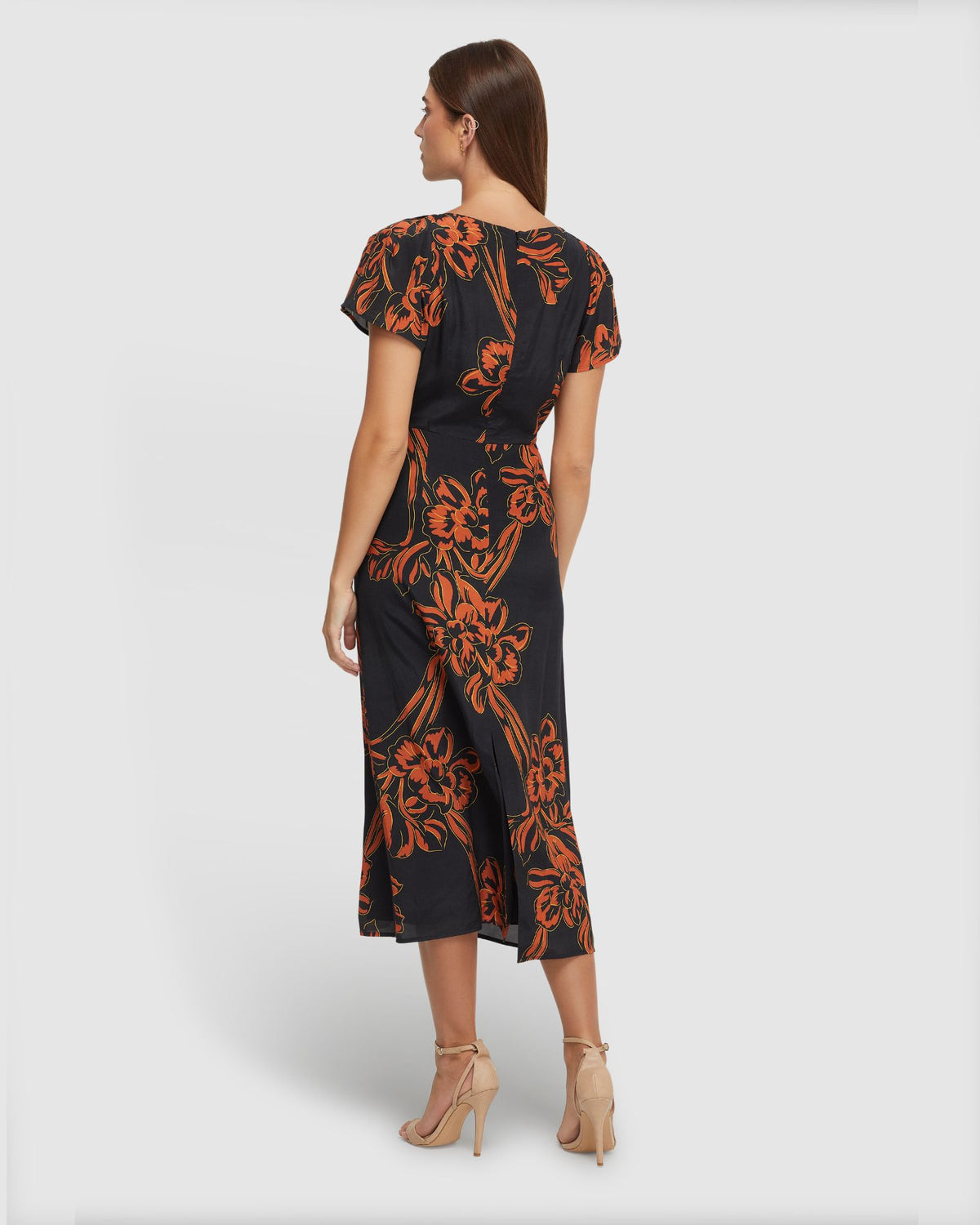 ELOISE FLORAL PRINT DRESS WOMENS DRESSES