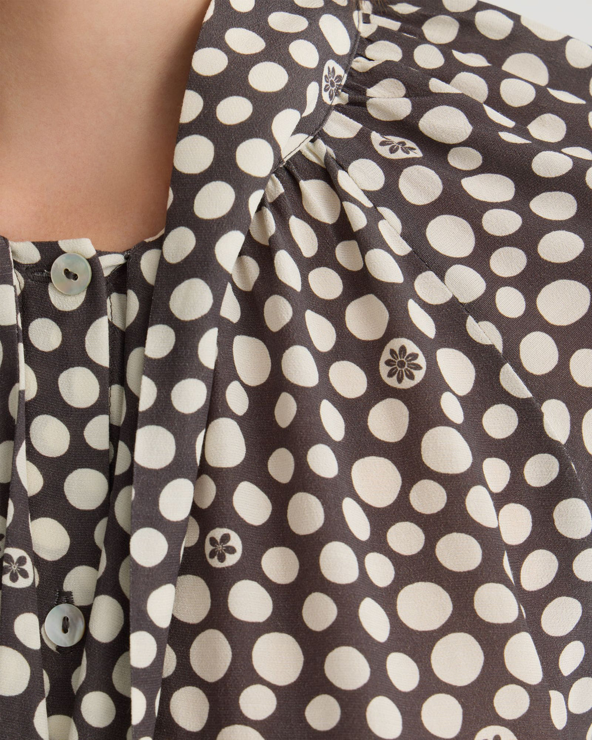 Simone Tie Neck Shirt WOMENS SHIRTS