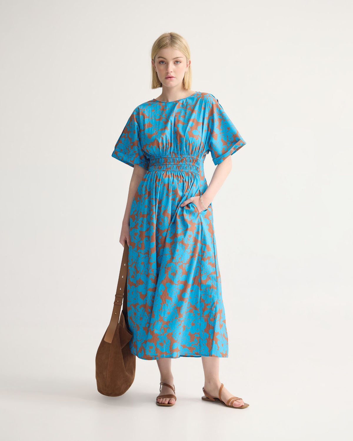 Blaire Printed Cotton Dress WOMENS DRESSES