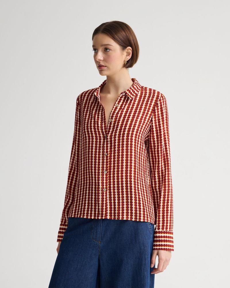 Poppy Printed Blouse WOMENS SHIRTS