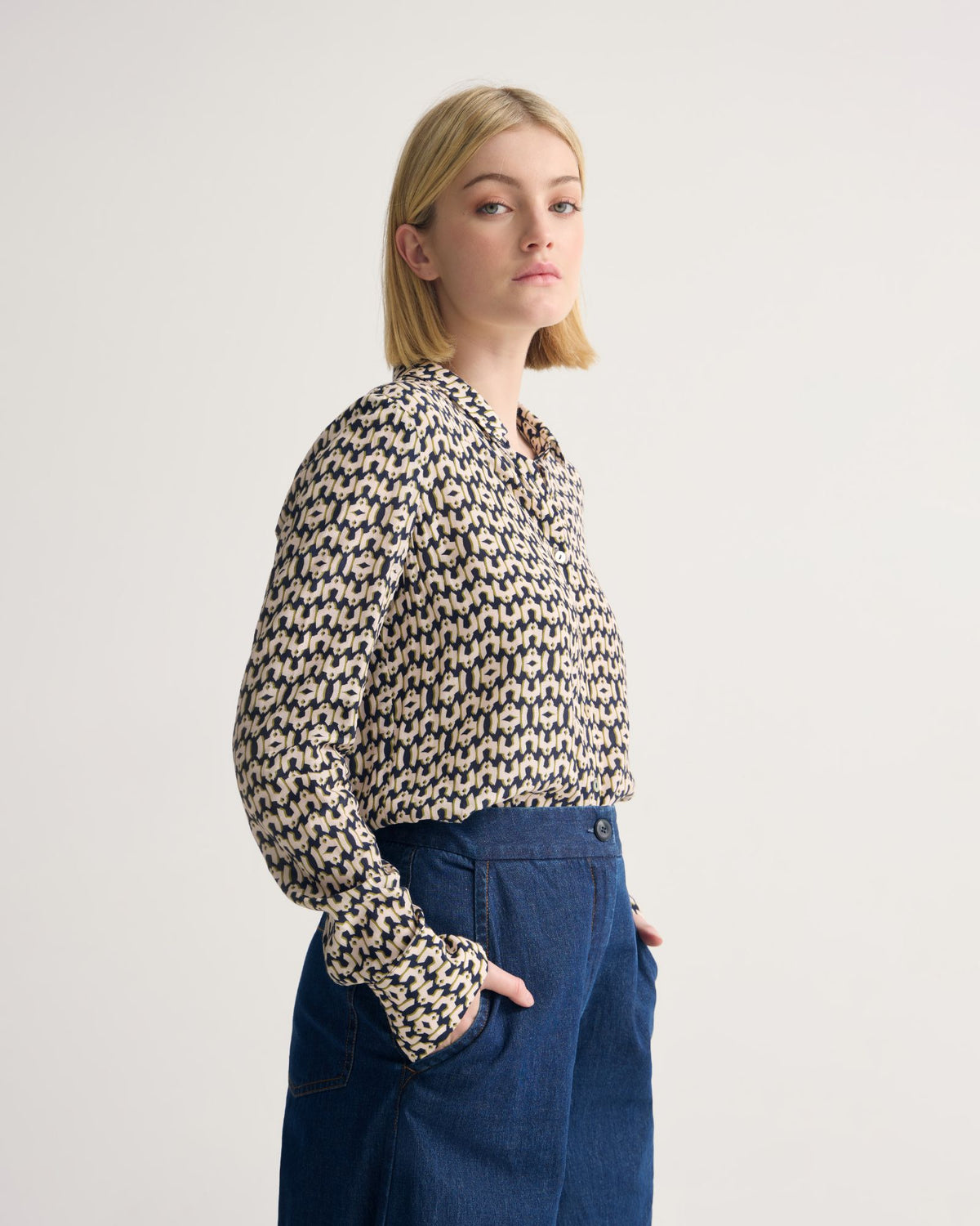 Poppy Printed Blouse WOMENS SHIRTS