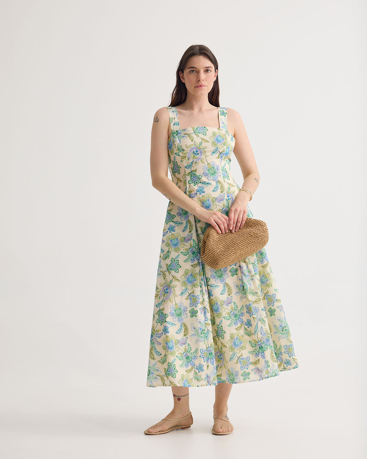 Marion Chintz Floral Dress WOMENS DRESSES
