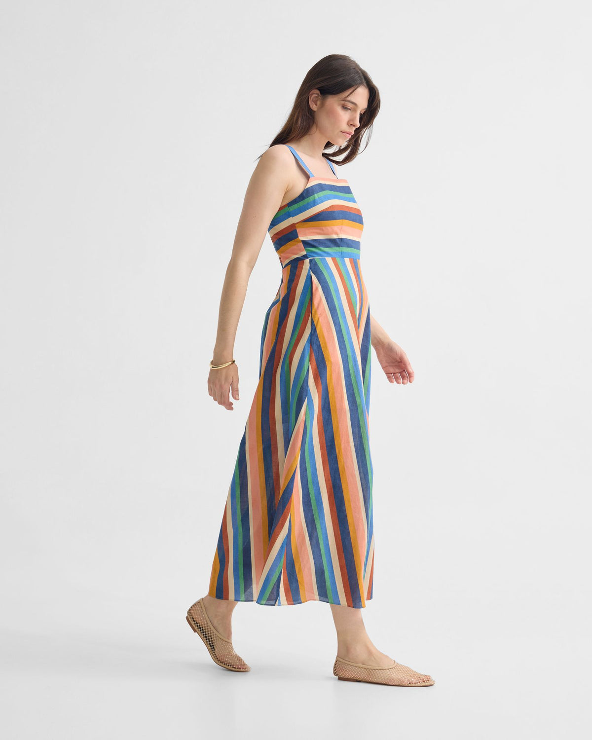 Madeira Striped Dress WOMENS DRESSES