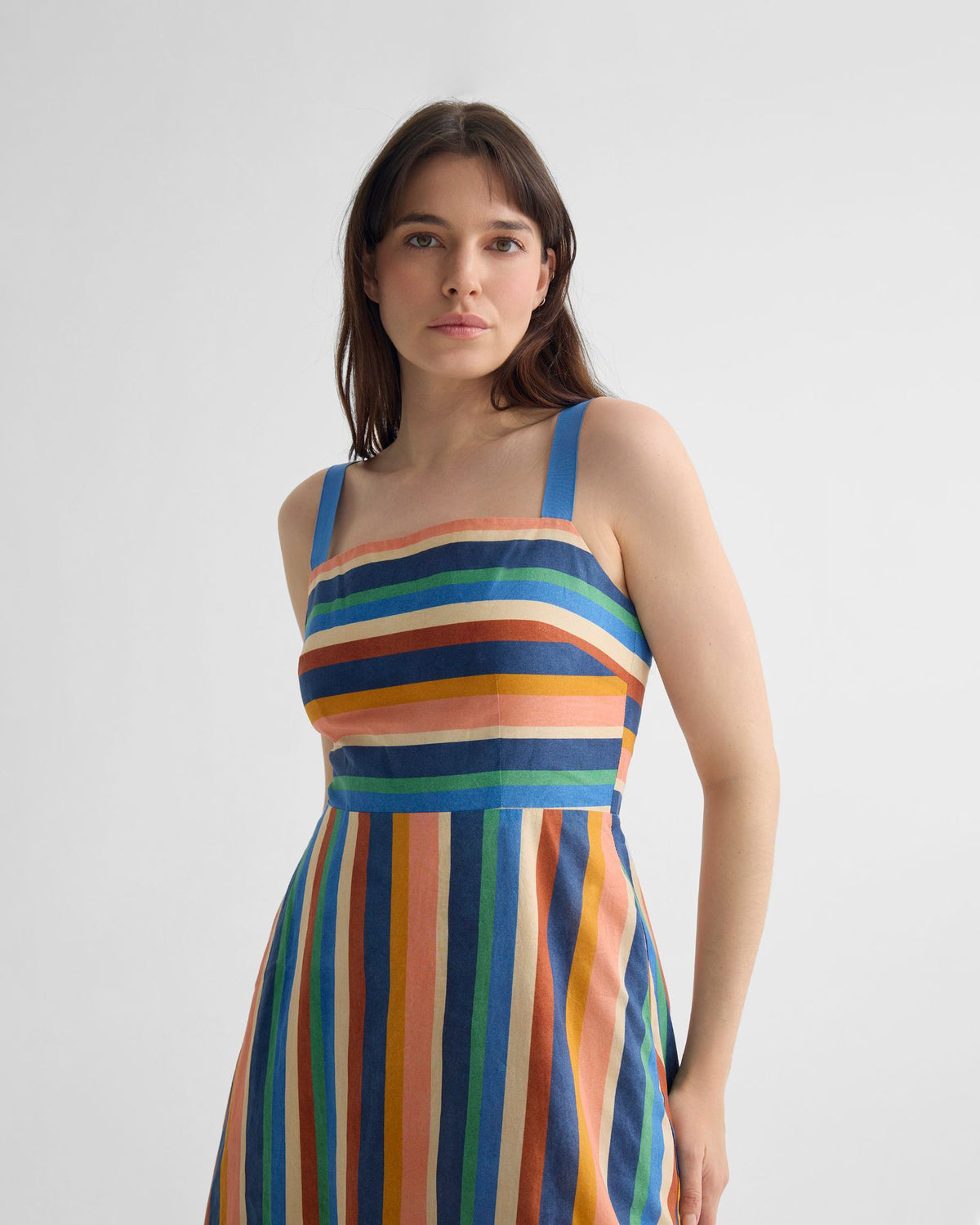 Madeira Striped Dress WOMENS DRESSES