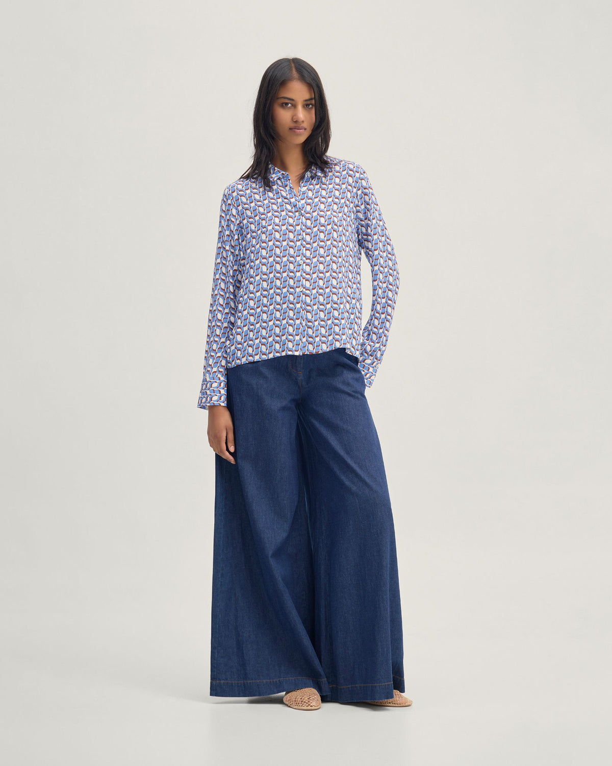 Poppy Geo Print Shirt WOMENS SHIRTS