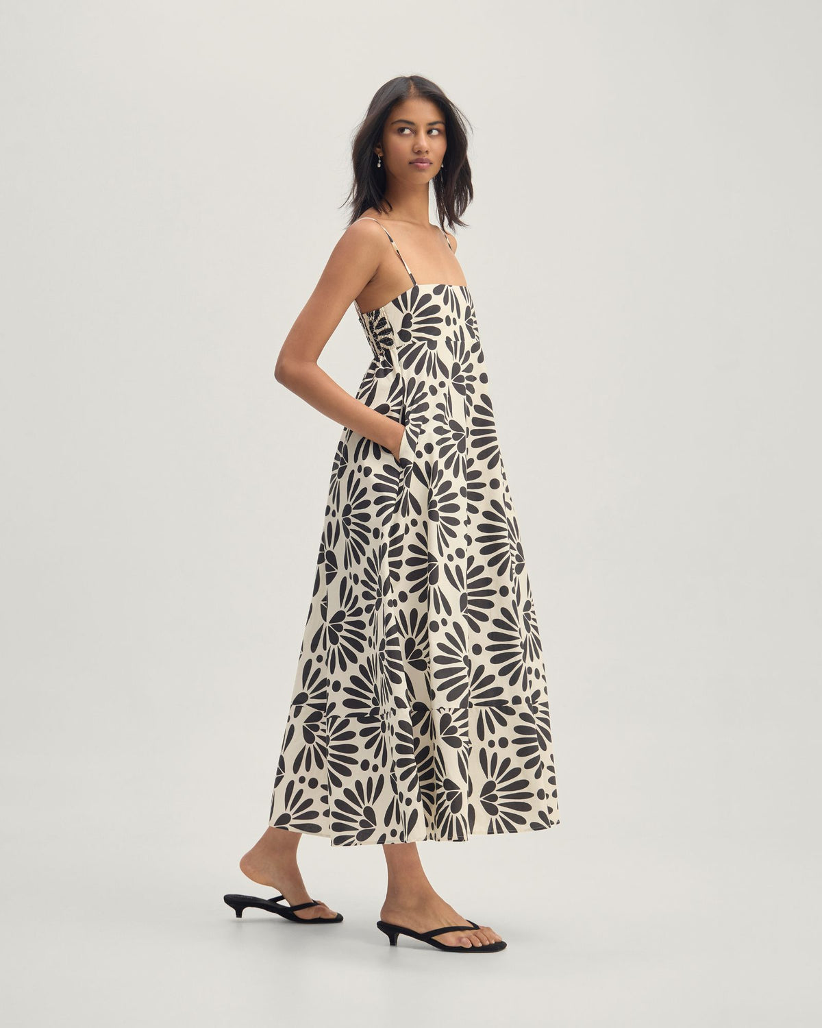Jessica Cotton Printed Dress