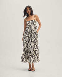 Jessica Cotton Printed Dress