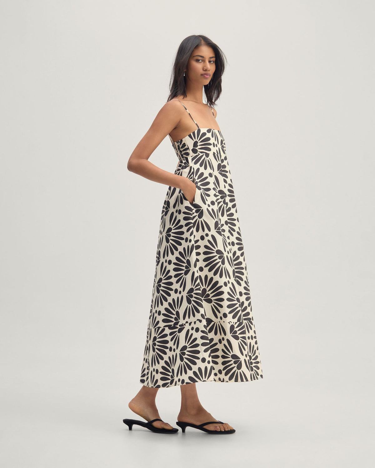 Jessica Cotton Printed Dress