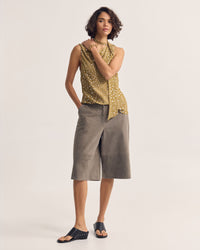 Katrine Bambi Print Scarf Top WOMENS TOPS