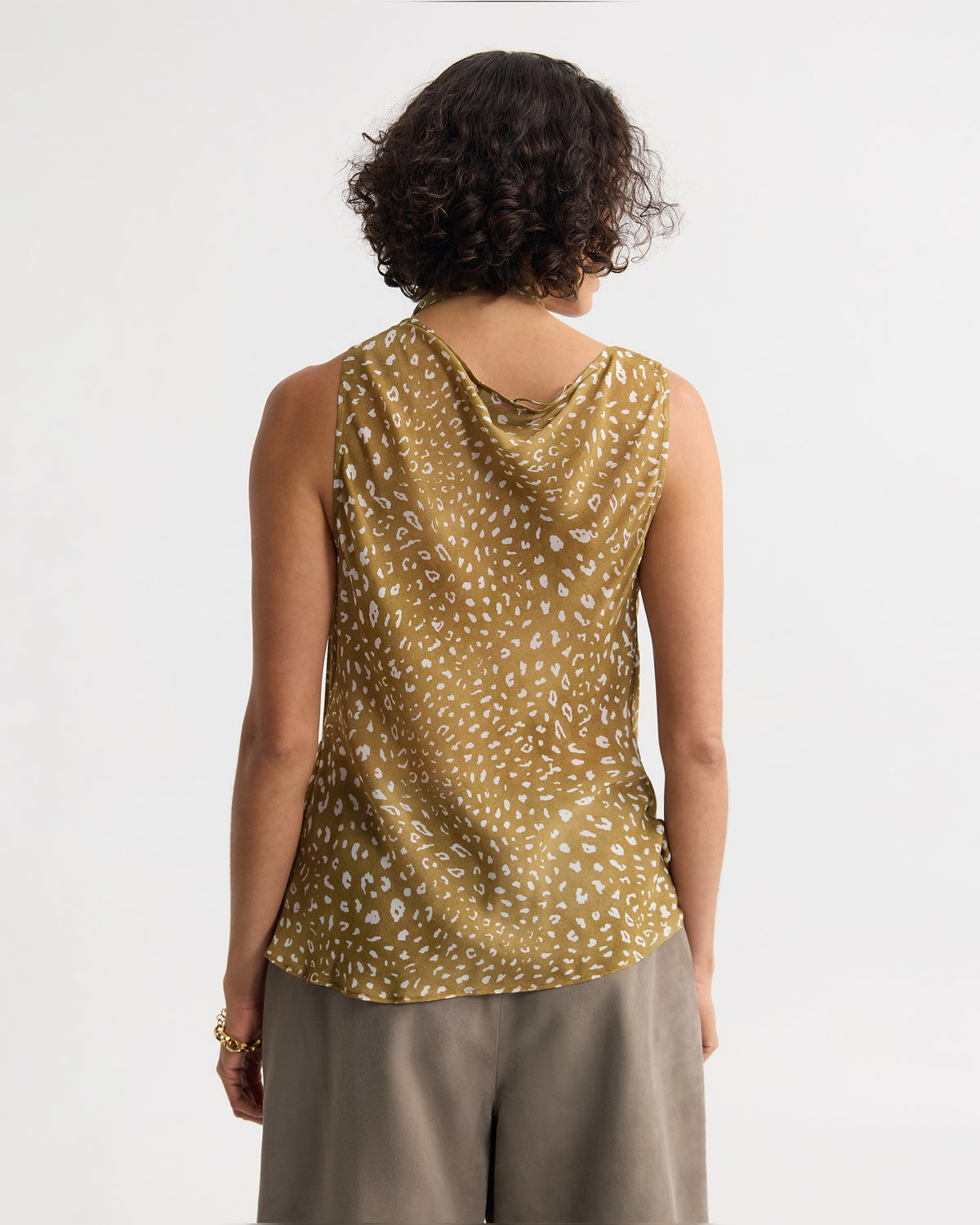 Katrine Bambi Print Scarf Top WOMENS TOPS