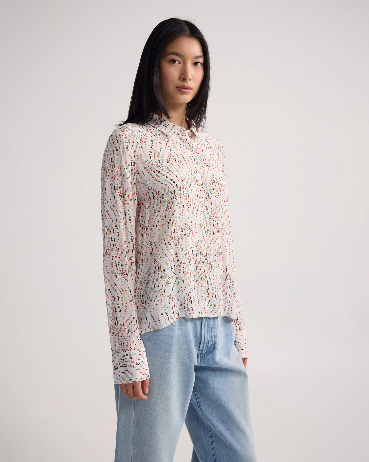 Poppy Printed Blouse WOMENS SHIRTS