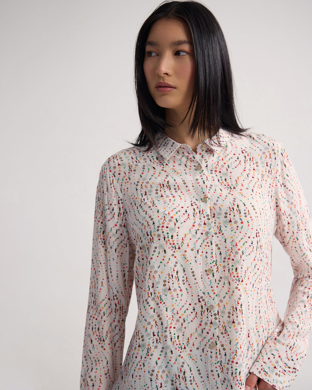 Poppy Printed Blouse WOMENS SHIRTS