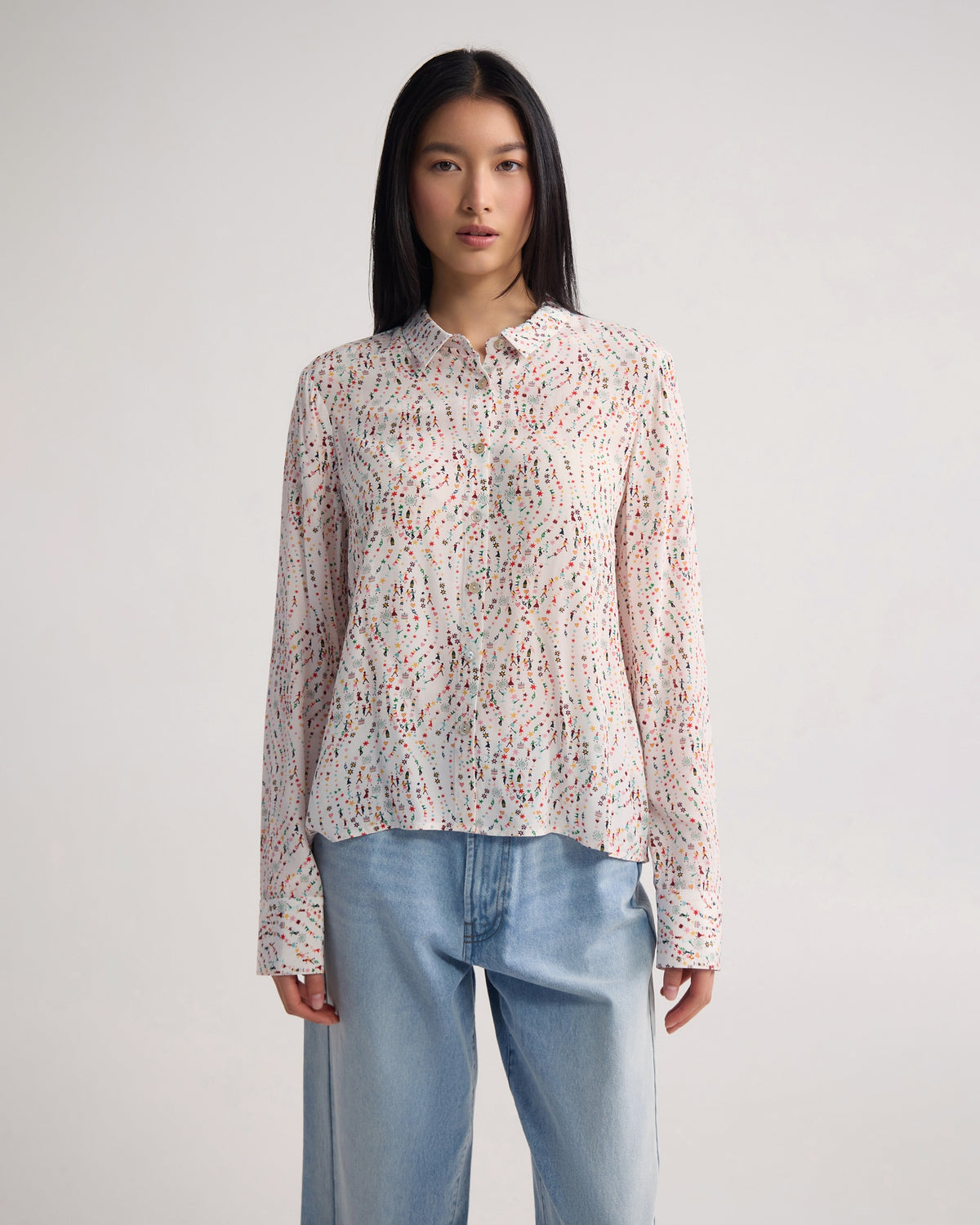 Poppy Printed Blouse WOMENS SHIRTS