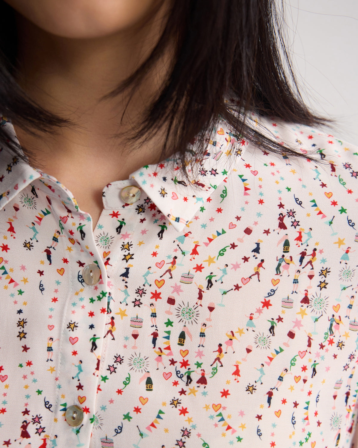 Poppy Printed Blouse WOMENS SHIRTS