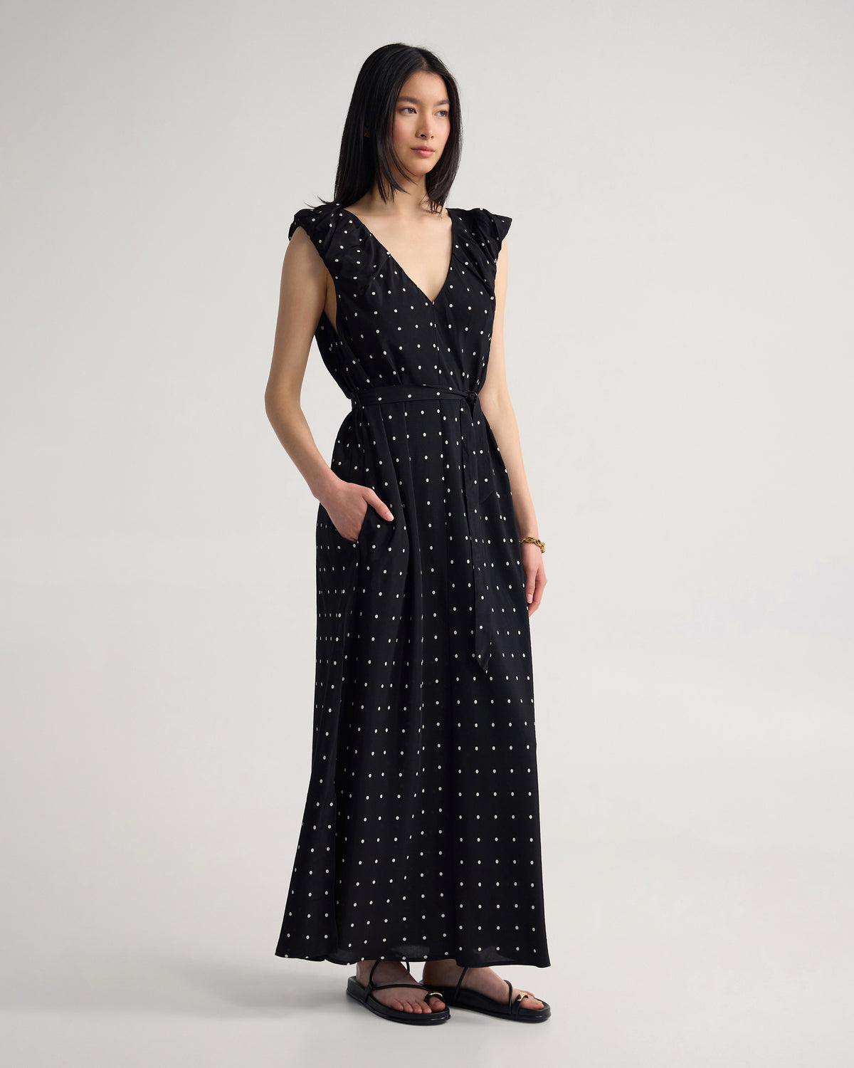Claudia Polka Dot Spot Dress WOMENS DRESSES