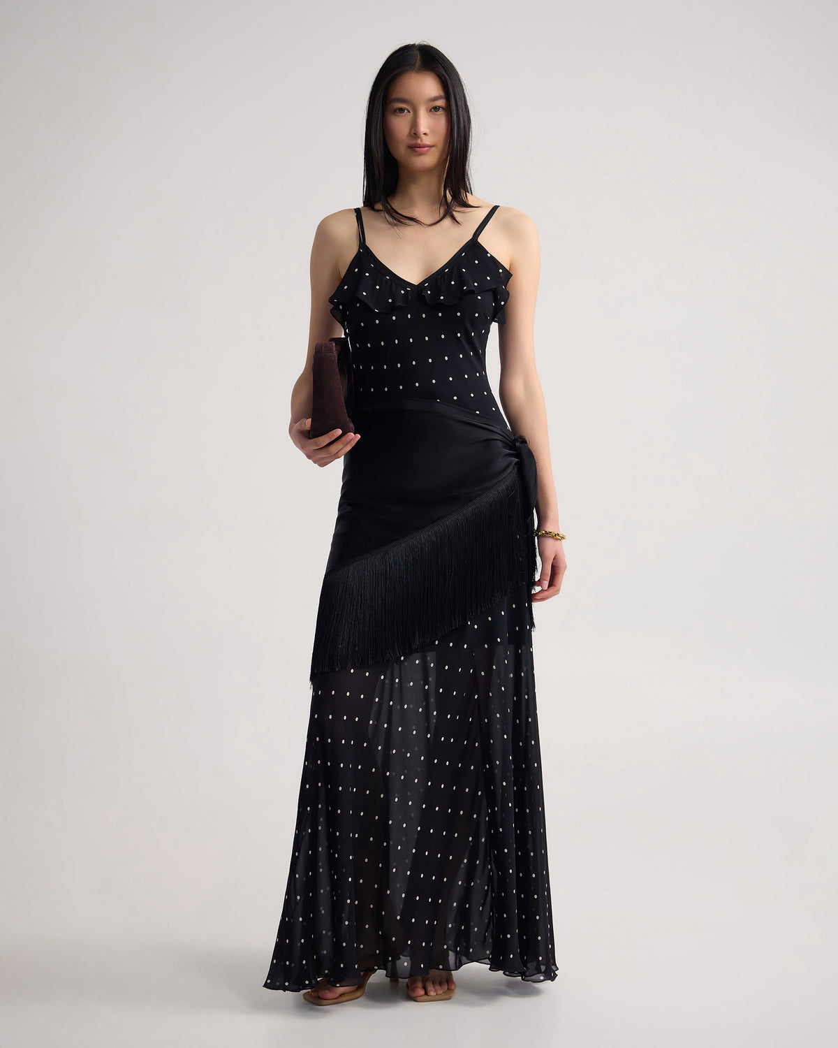 Georgia Georgette Polka Dot Dress WOMENS DRESSES
