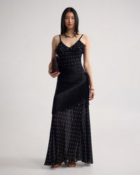 Georgia Georgette Polka Dot Dress WOMENS DRESSES