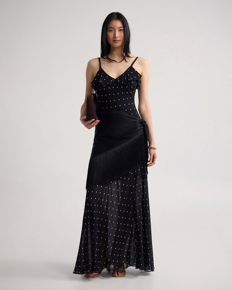 Georgia Georgette Polka Dot Dress WOMENS DRESSES