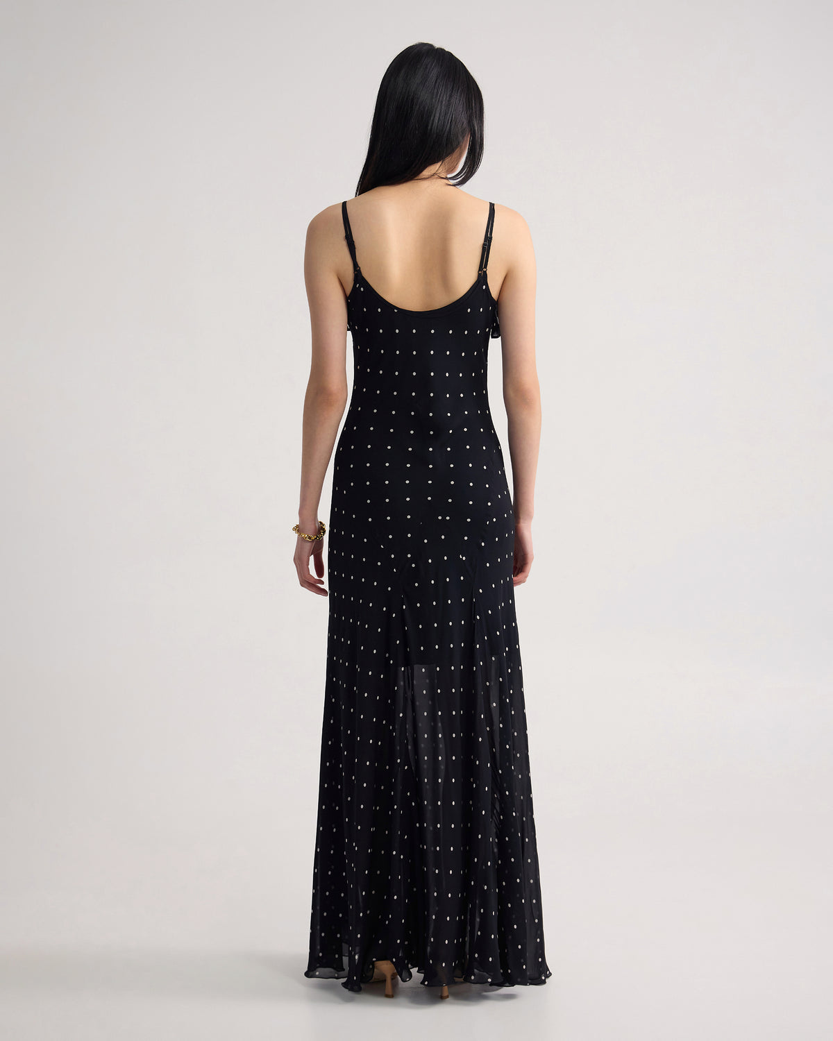 Georgia Georgette Polka Dot Dress WOMENS DRESSES
