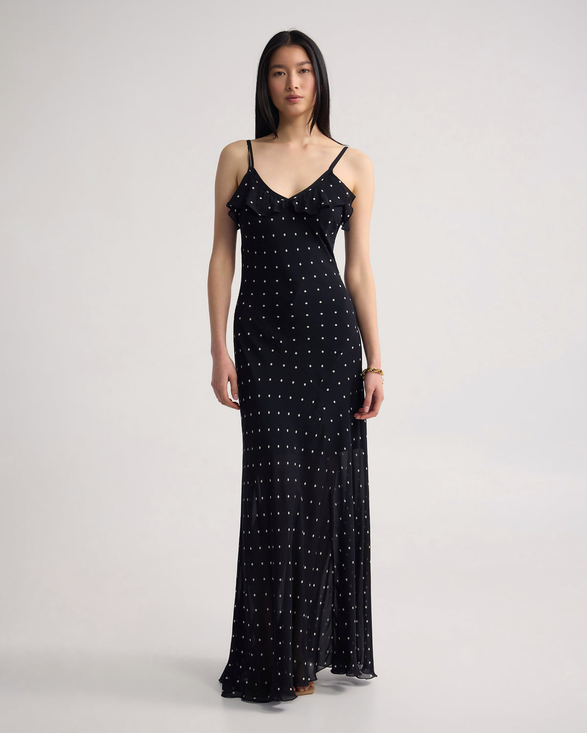 Georgia Georgette Polka Dot Dress WOMENS DRESSES
