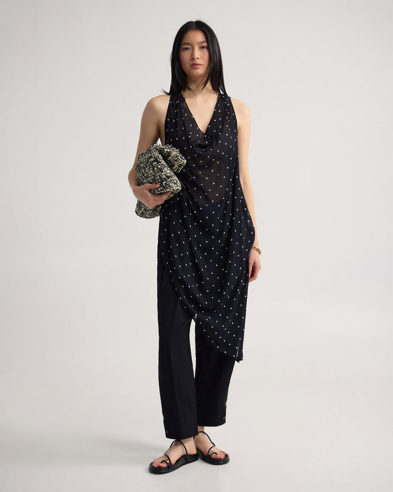 Jasmine Polka Dot Sheer Top WOMENS TOPS