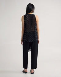 Jasmine Polka Dot Sheer Top WOMENS TOPS