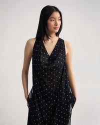 Jasmine Polka Dot Sheer Top WOMENS TOPS
