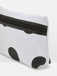 MICHELLE SPOT MAKEUP BAG BLACK/WHITE
