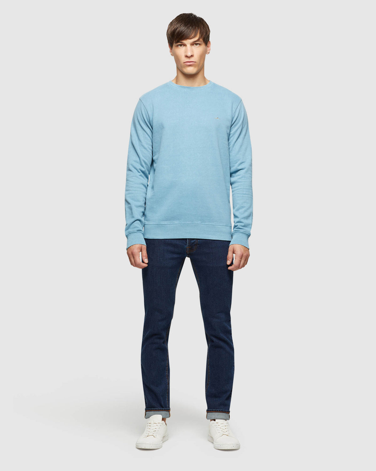 MARTY STONE ENZYME WASH DENIM JEANS MENS TROUSERS