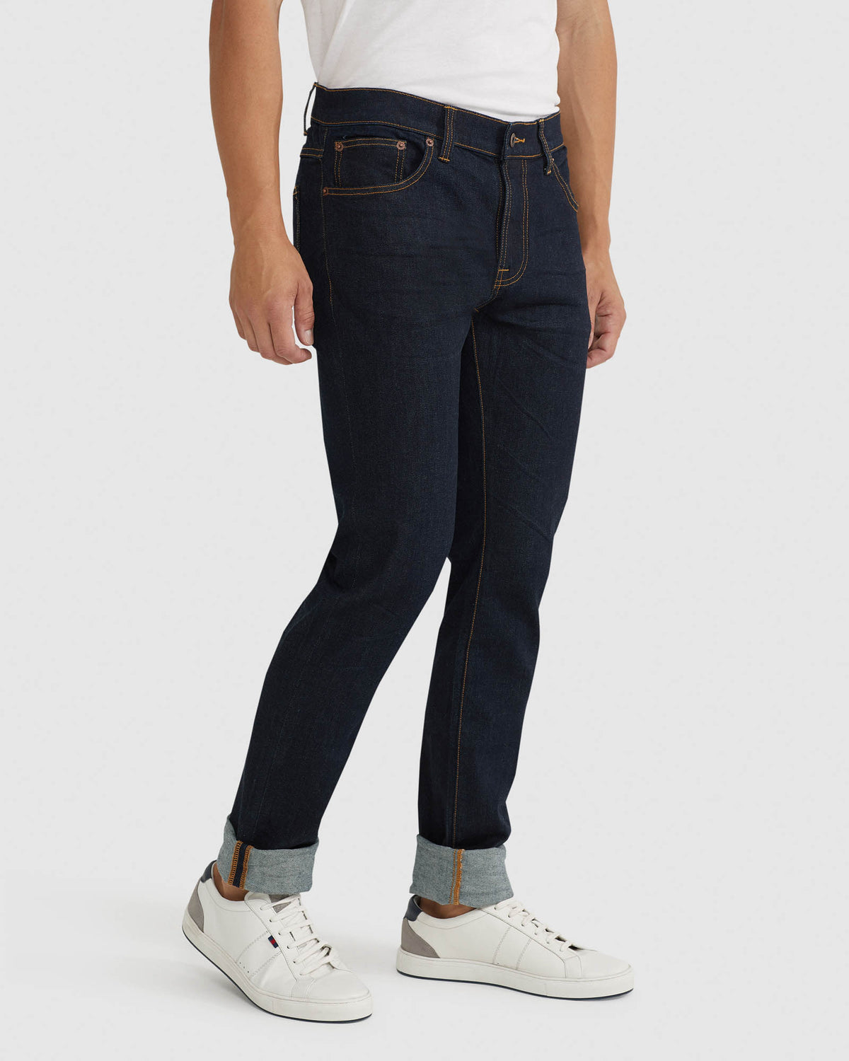 LEO INDIGO DENIM JEANS Oxford Shop