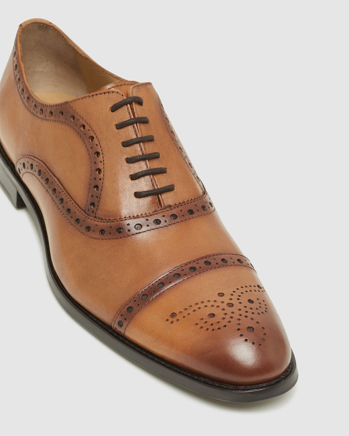 ARNAUD LEATHER OXFORD SHOES MENS SHOES