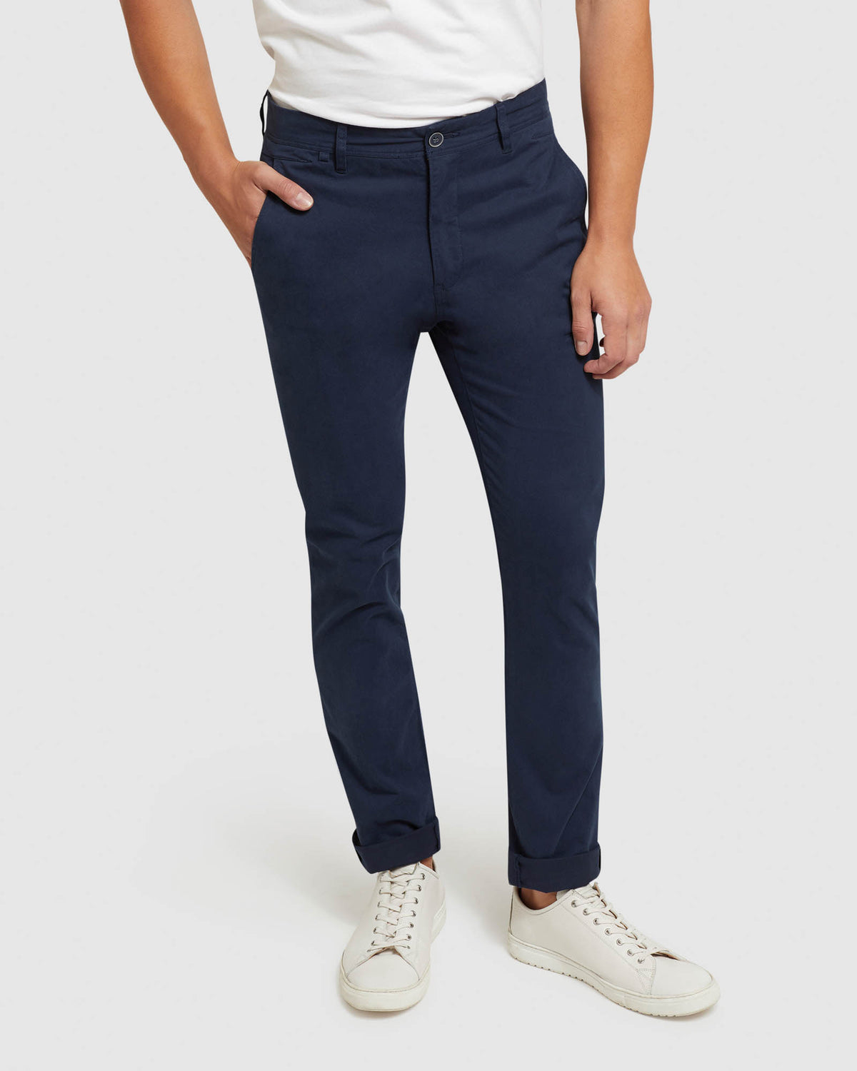 DANNY CASUAL ORGANIC COTTON CHINOS MENS TROUSERS