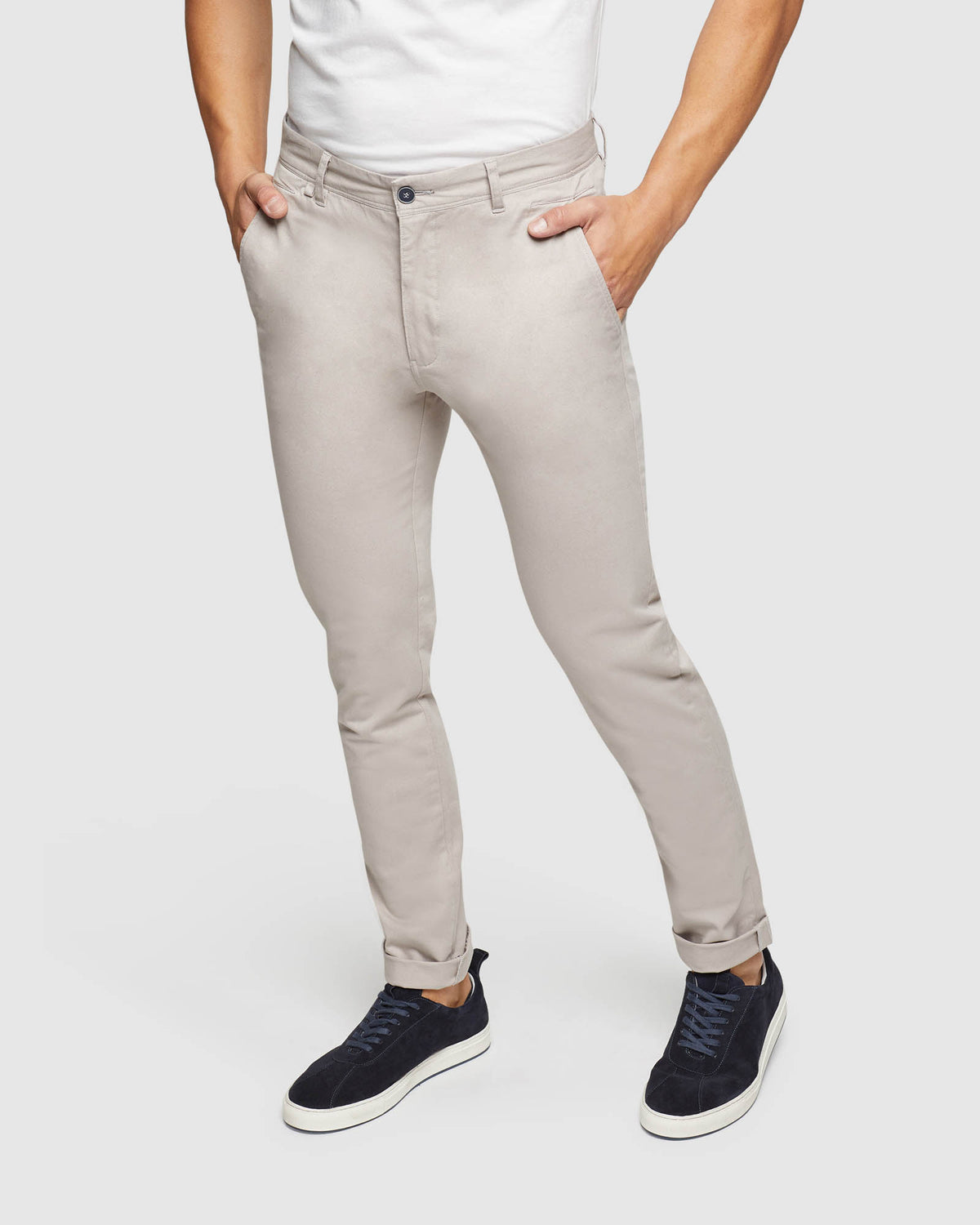 DANNY CASUAL ORGANIC COTTON CHINOS MENS TROUSERS