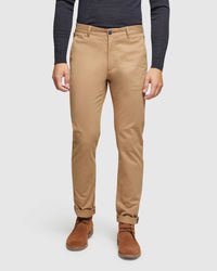 DANNY CASUAL ORGANIC COTTON CHINOS MENS TROUSERS
