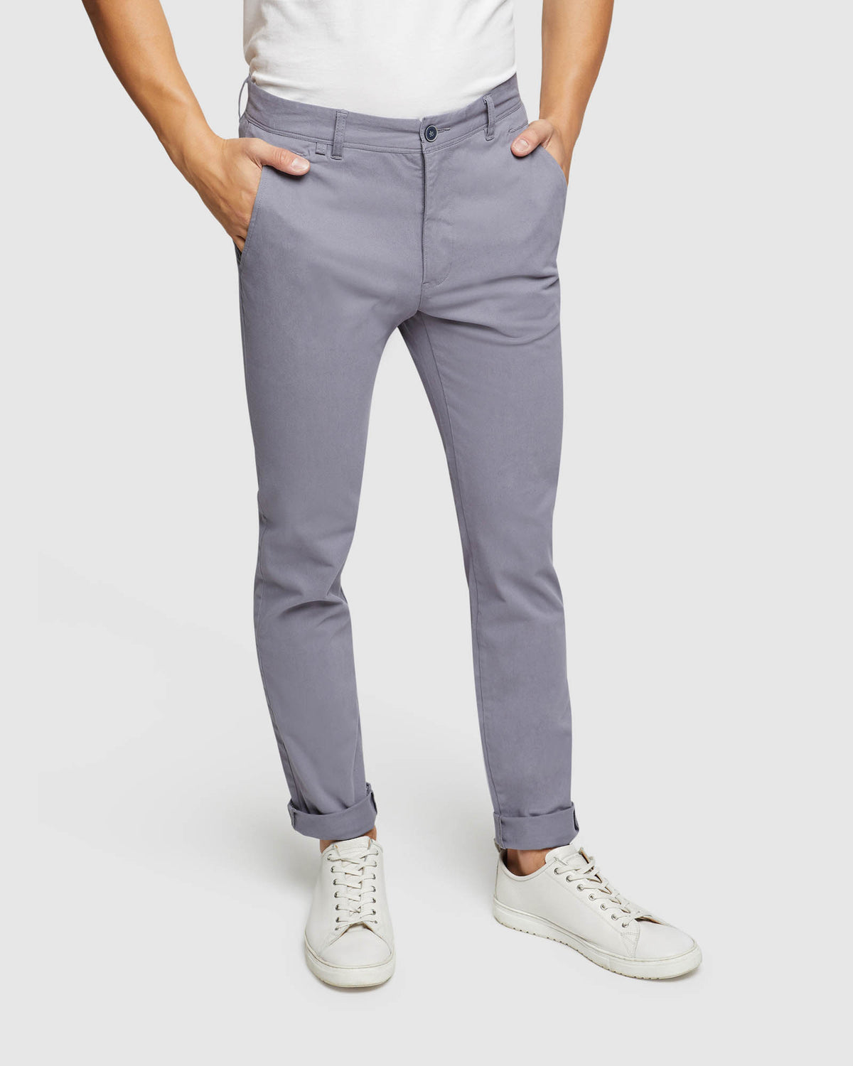 DANNY CASUAL ORGANIC COTTON CHINOS MENS TROUSERS