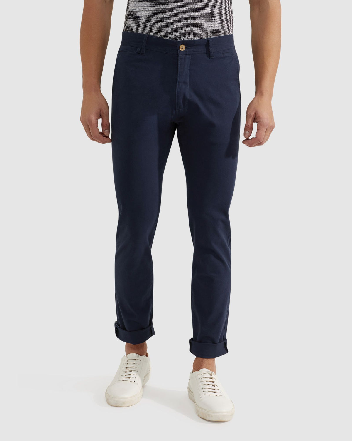 DANNY CASUAL ORGANIC COTTON CHINOS MENS TROUSERS