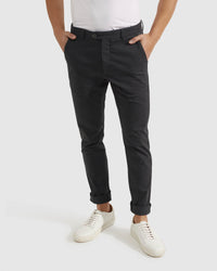 LUKA STRETCH CASUAL ORGANIC COTTON PANTS MENS TROUSERS