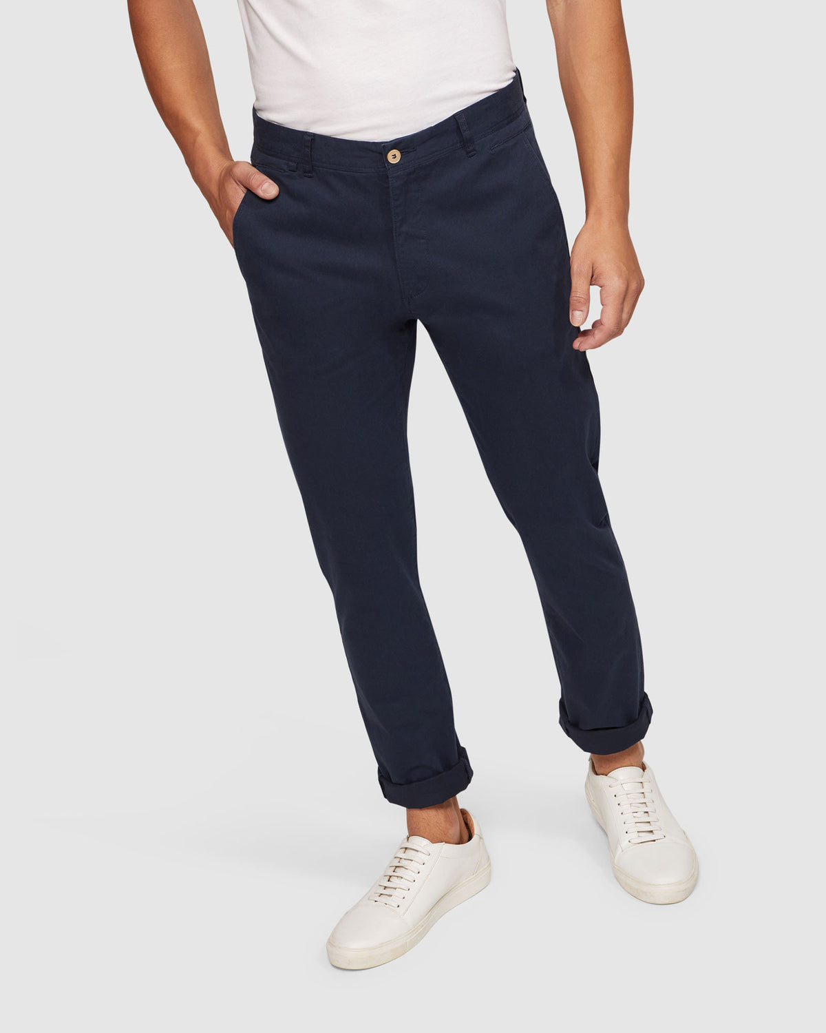 DANNY CASUAL ORGANIC COTTON CHINOS MENS TROUSERS