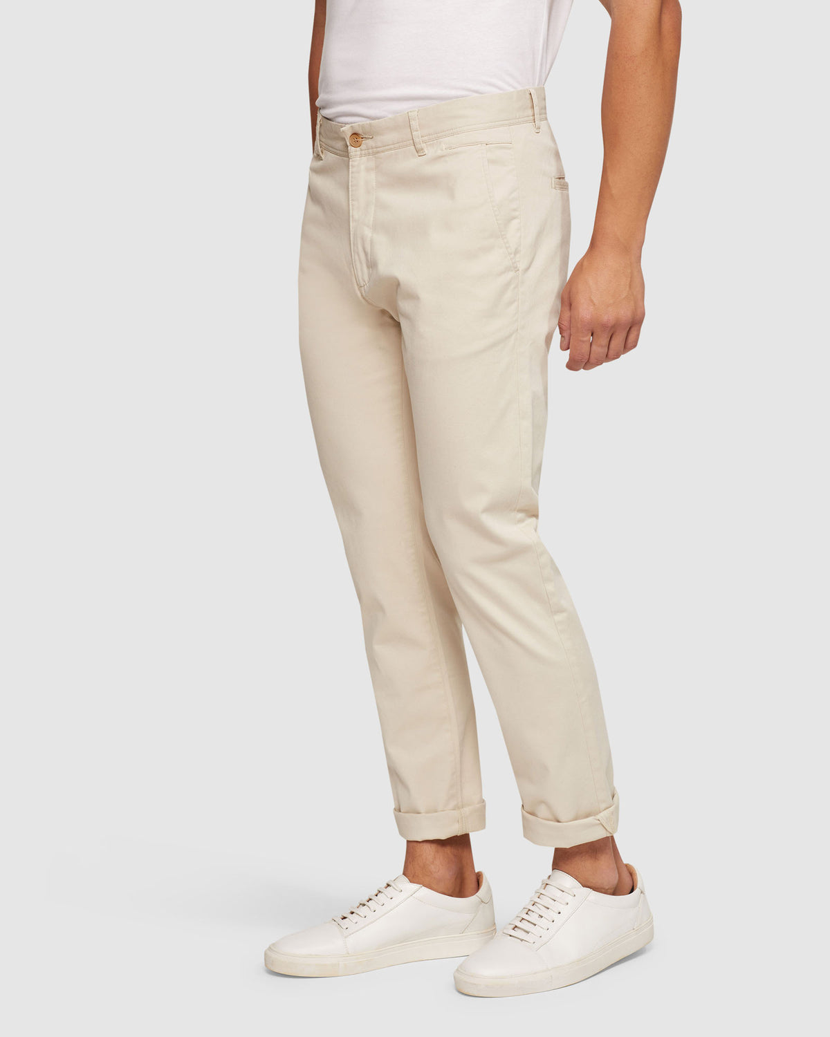 DANNY CASUAL ORGANIC COTTON CHINOS MENS TROUSERS